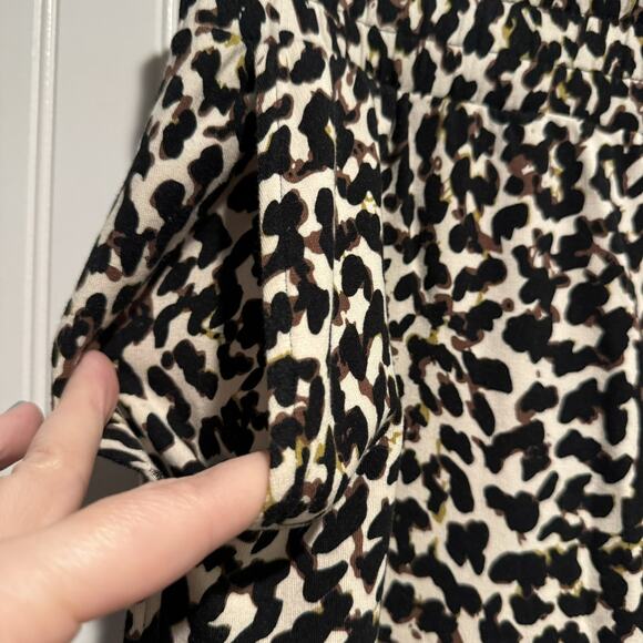 Cabi Pivot Spotted Joggers Leopard Print Pull On Size XL - Picture 4 of 7